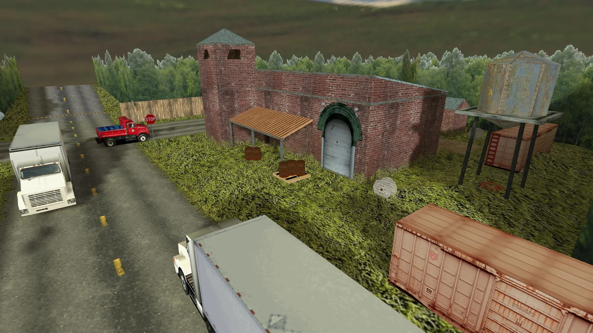 Скриншот  Карта de_northwood для CS 1.6 – Тактика, баланс и оптимизация