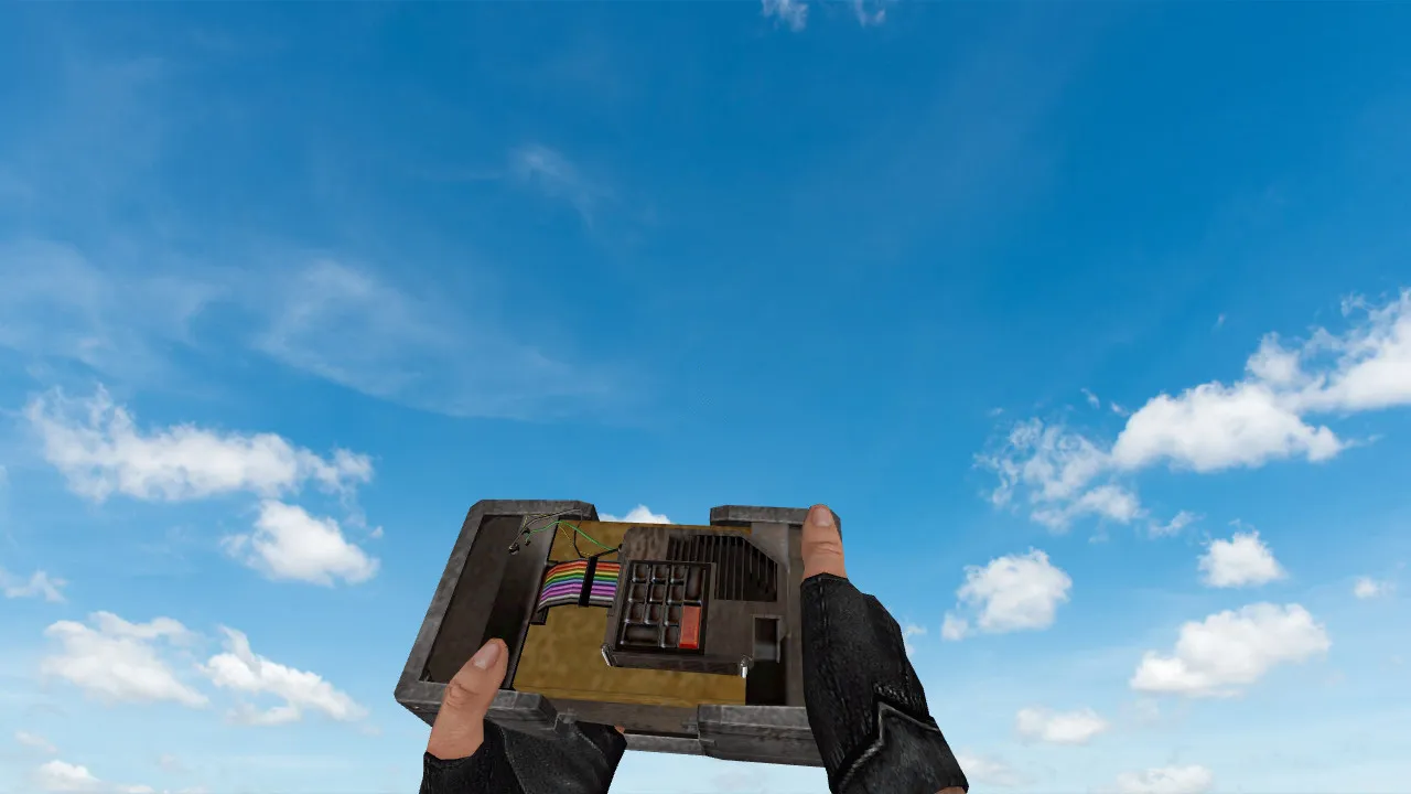 Скриншот Пак моделей оружия «CSCZ Textures on 1.6 Weapon» для CS 1.6: v_, p_, w_ модели, звуки и анимация осмотра