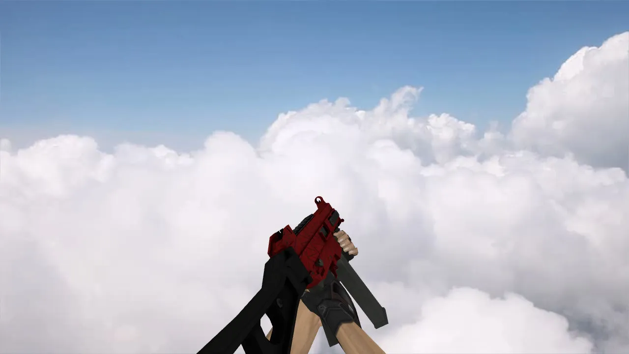 Скриншот Модель UMP-45 «Кровавая паутина» для CS 1.6