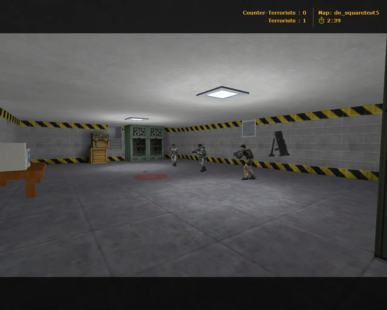 Скриншот  Карта de_squaretest5 для Counter-Strike 1.6: тактика и особенности