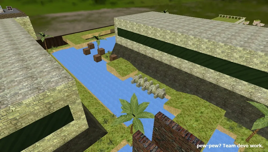 Скриншот  deathrun_amigosano для CS 1.6: тактика, точки, .nav и оптимизация карты