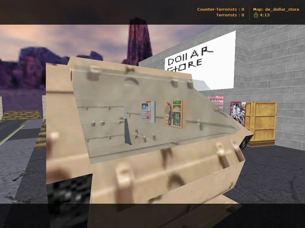 Скриншот  de_dollar_store для CS 1.6: обзор карты, тактика за CT/T, точки, навигация ботов, оптимизация