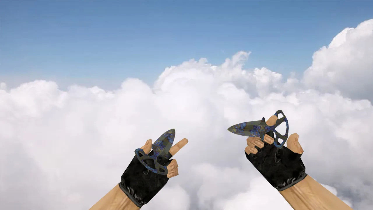 Скриншот Тычковые ножи «Поверхностная закалка» для CS 1.6: v_, p_, w_ модели, звуки, анимация осмотра и качественные текстуры