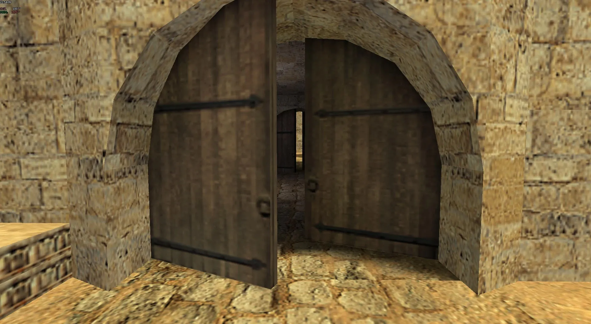 Скриншот  de_dust2_extended для CS 1.6: баланс сторон, точки, .nav для ботов, оптимизация wpoly/epoly