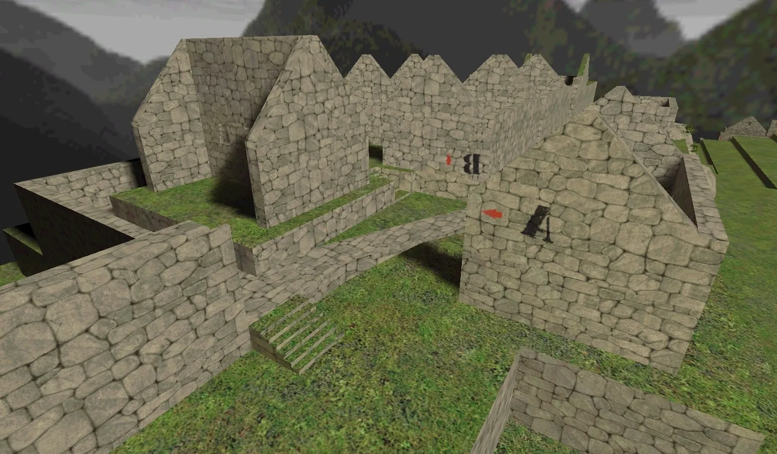 Скриншот  Карта de_machu_picchu для CS 1.6 - Скачать и Играть