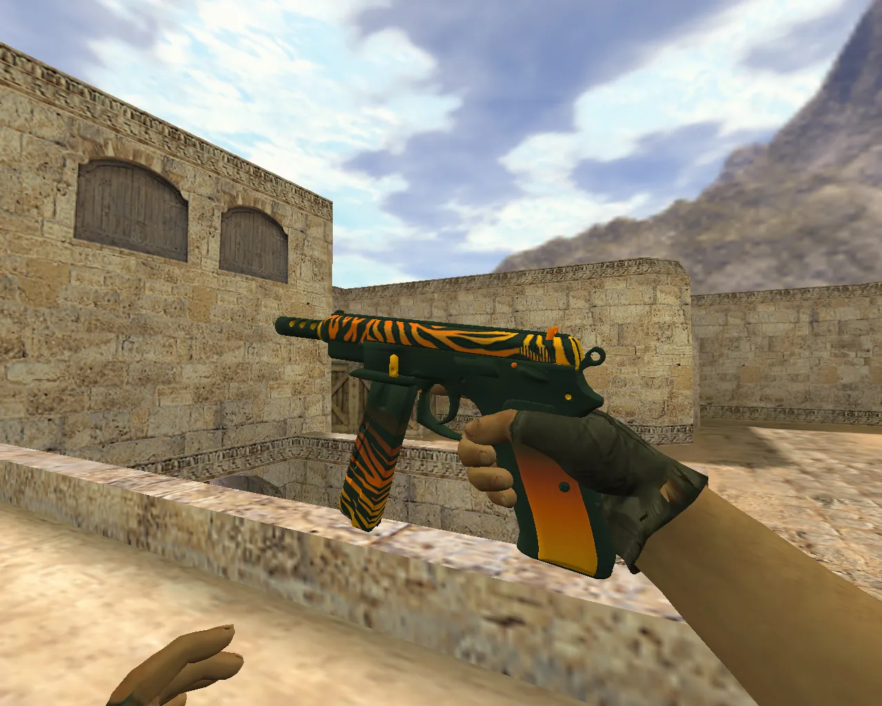 Скриншот  Модель CZ-75 Тигр для CS 1.6 - Уникальный стиль и качество