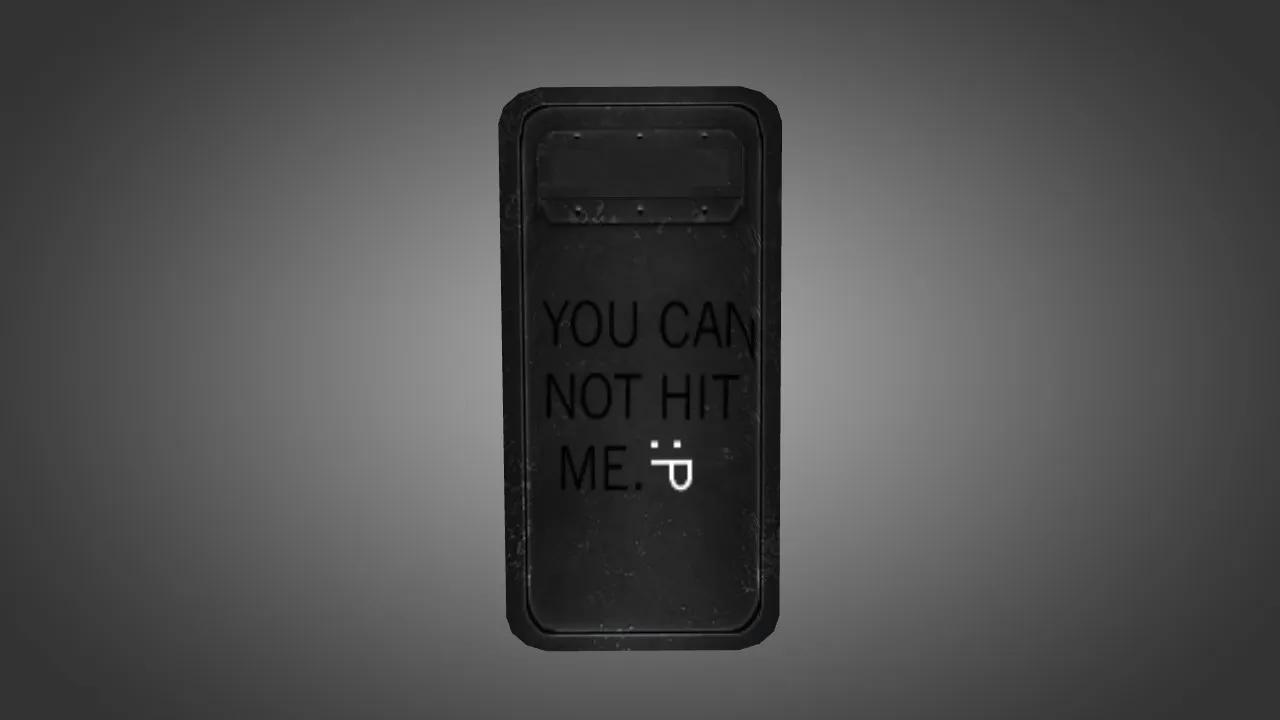 Скриншот Модель «Shadow Shield» для CS 1.6: v_/p_/w_ щит, звуки, анимация осмотра и текстуры