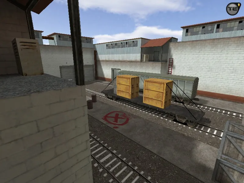 Скриншот css_shorttrain — DE карта для CS 1.6: точки, маршруты, .nav и оптимизация wpoly/epoly