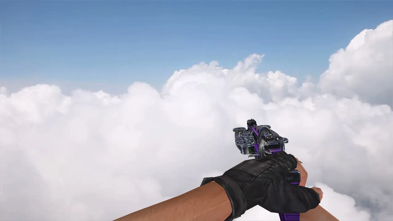 Скриншот Модель «THANATOS-3» для CS 1.6 — качественные текстуры и анимация