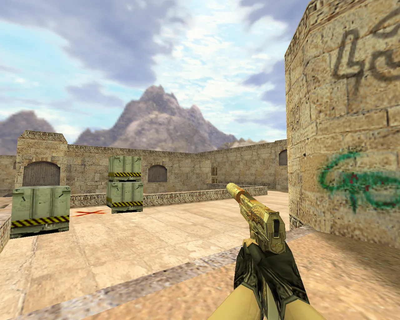 Скриншот Модель USP Золотой дракон для CS 1.6 - максимум качества и стиля