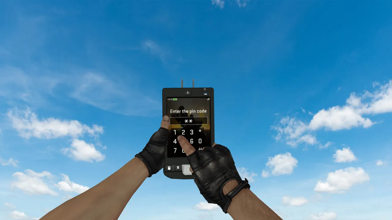 Скриншот Модель «Бомба планшет» (C4) для CS 1.6: v_ / p_ / w_ модели, звуки, анимация осмотра