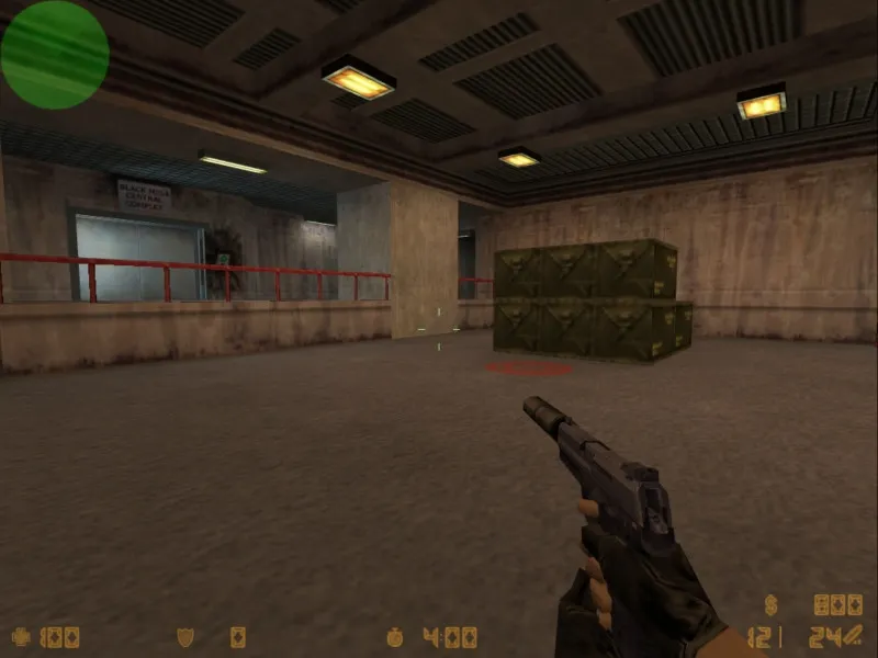 Скриншот Карта «de_lambda_bunker» для CS 1.6