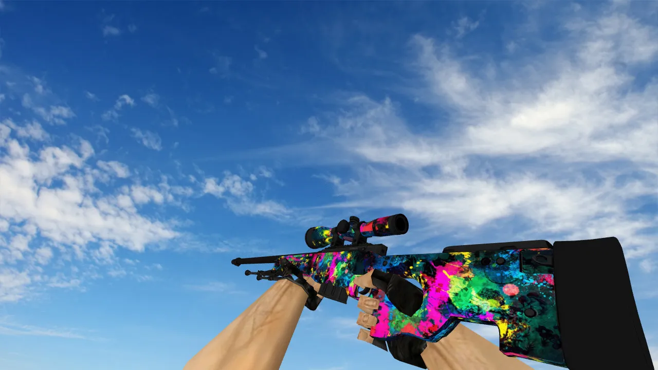 Скриншот Модель «AWP Paint» для CS 1.6 - Уникальный стиль для вашего оружия