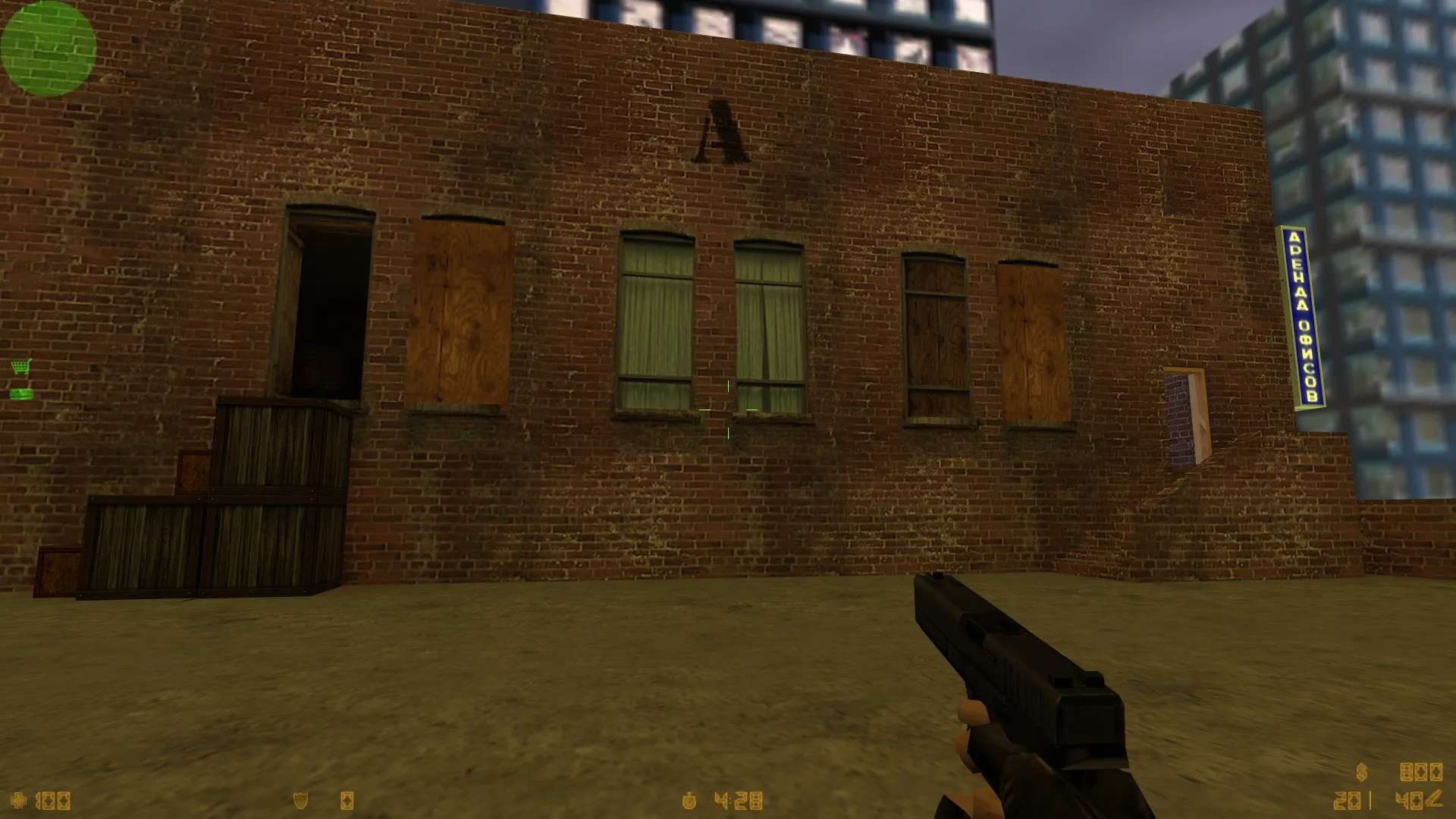 Скриншот  Карта de_roof_last_build для CS 1.6 - Тактические особенности и описание