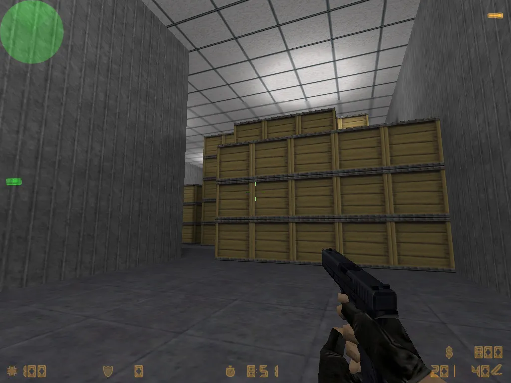 Скриншот  de_crates для CS 1.6: тактика за CT и T, точки, .nav для ботов и оптимизация карты