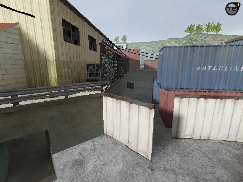 Скриншот  Карта css_port для CS 1.6: точки, баланс сторон, .nav для ботов и оптимизация wpoly/epoly