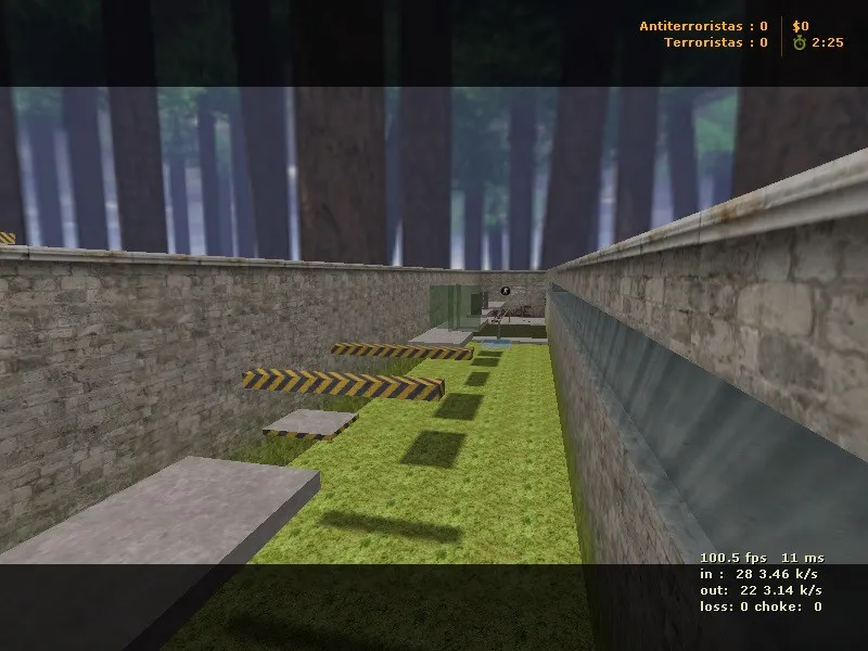 Скриншот  deathrun_projetocs2 для CS 1.6: маршрут ловушек, баланс сторон и настройки ботов