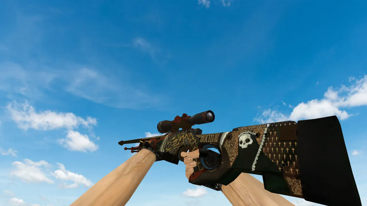 Скриншот Модель «AWP Death» для CS 1.6 - Качественные текстуры и анимация