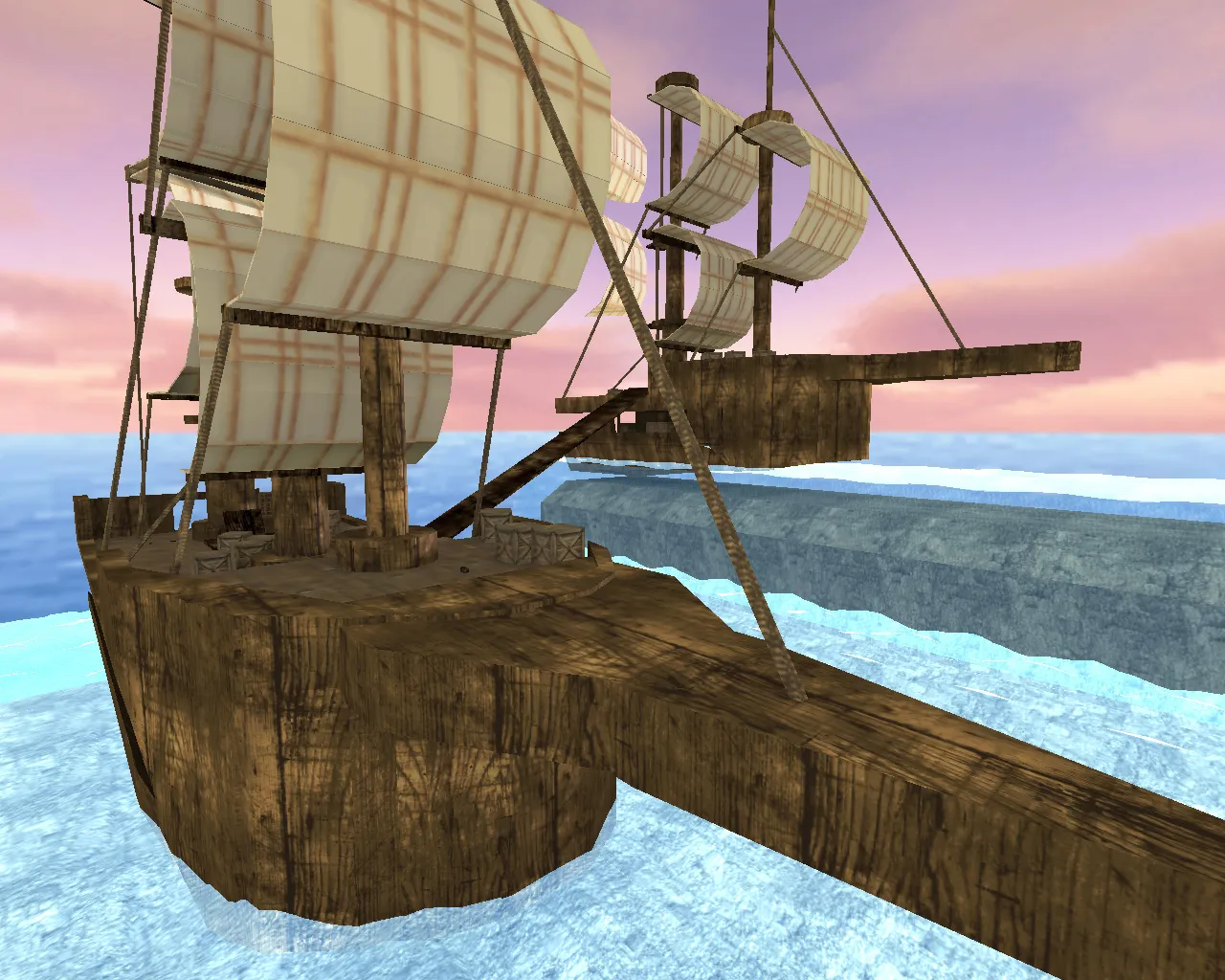 Скриншот  fy_on_the_ship_beta1 — FY карта для CS 1.6: точки, ротации, .nav и оптимизация