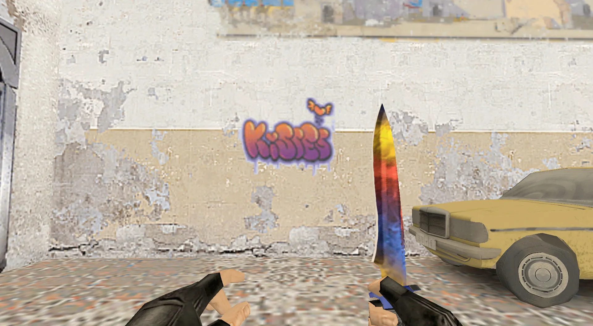 Скриншот Граффити «Поцелуйчики» для CS 1.6 | Скачать и установить