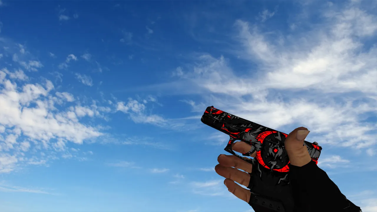 Скриншот  Пак моделей оружия из CS GO для CS 1.6: v_, p_, w_, звуки, анимация осмотра и качество текстур