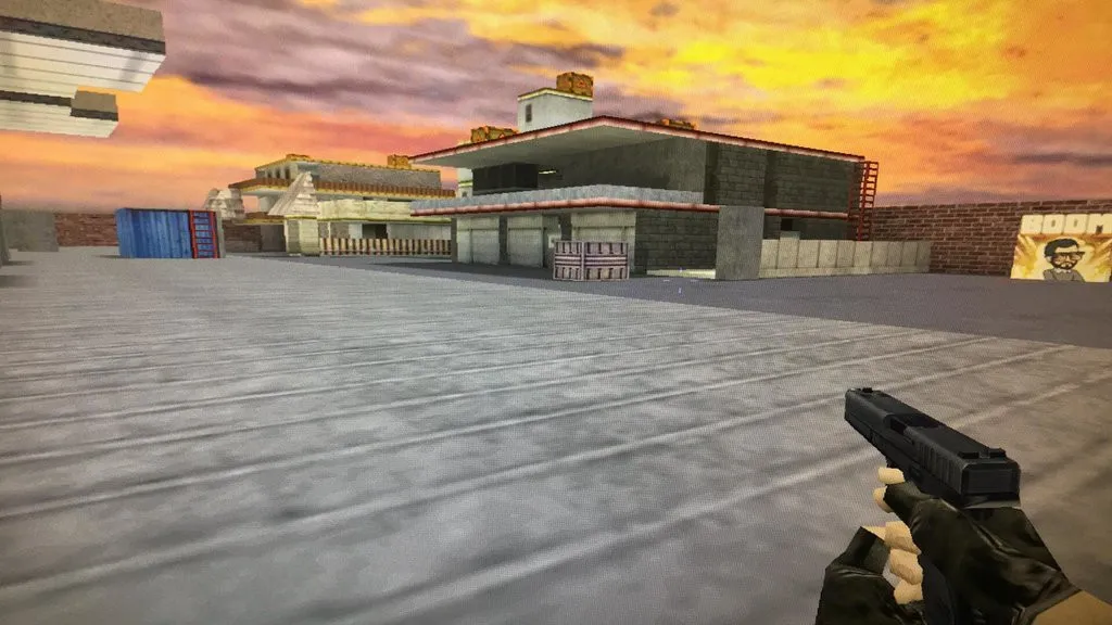 Скриншот  Карта «kokalyhoodtest» для CS 1.6: тактика и особенности