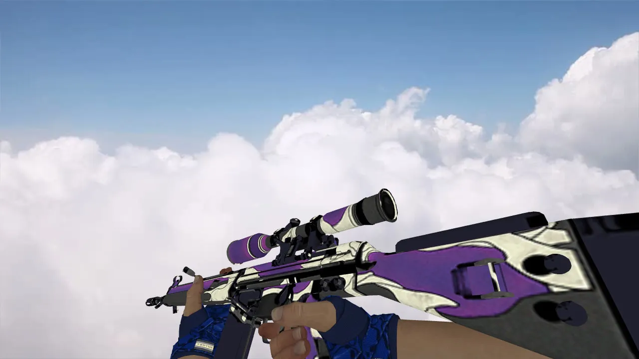 Скриншот  Пак моделей оружия «Hand Wraps Cobalt Skulls Pack» для CS 1.6: v_ p_ w_ модели, звуки, анимация осмотра и текстуры