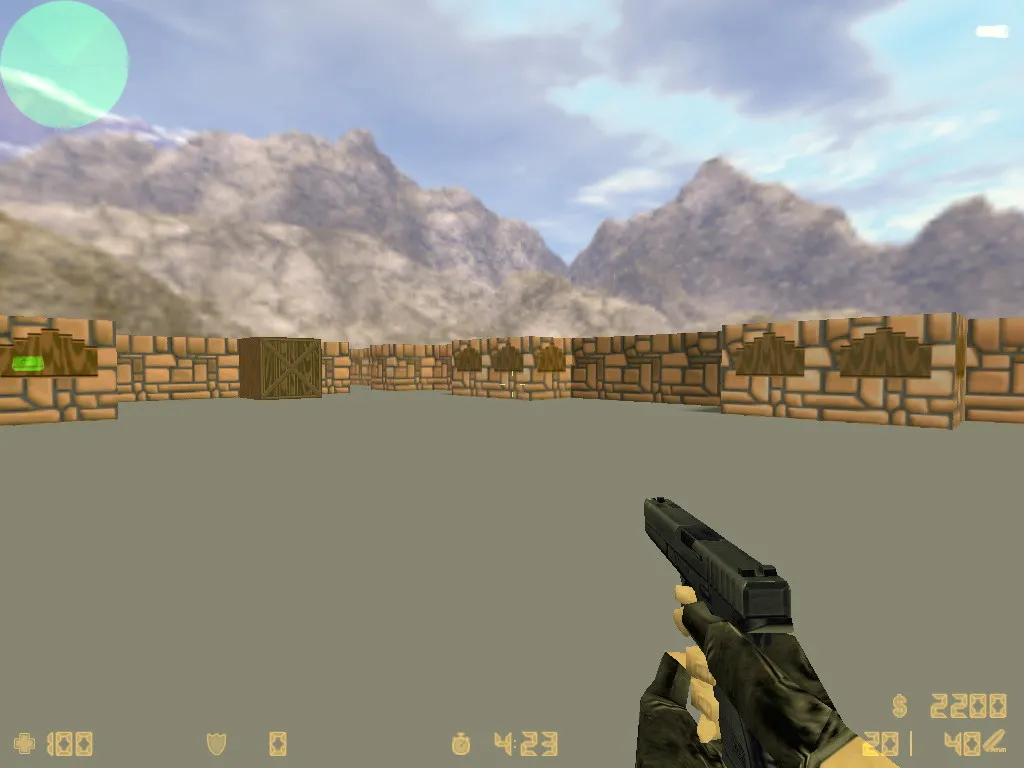 Скриншот  de_dust2_1992 — карта для CS 1.6: точки, спавны, тактика за CT и T, оптимизация и .nav для ботов