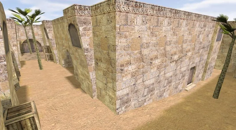 Скриншот Карта de_world для Counter-Strike 1.6: Тактика и Особенности