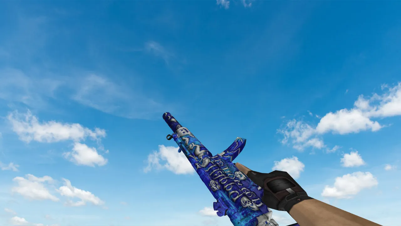 Скриншот Модель «MP5 Spooky» для CS 1.6 — Четкость и уникальность