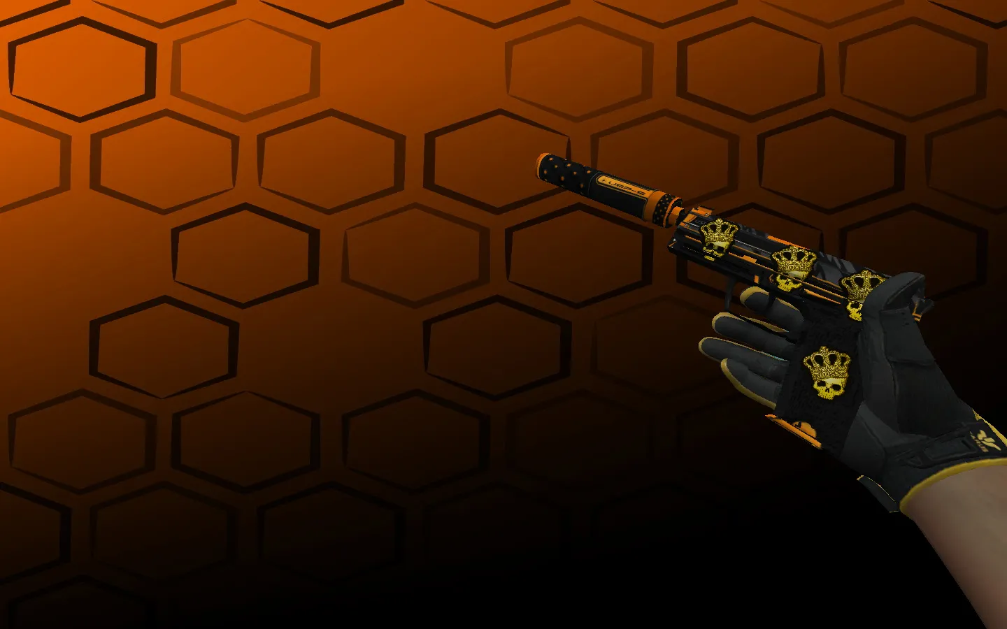 Скриншот  Пак ★ Спортивные перчатки | Омега для CS 1.6: модели v_/p_/w_, звуки, автоосмотр, USP-S с глушителем