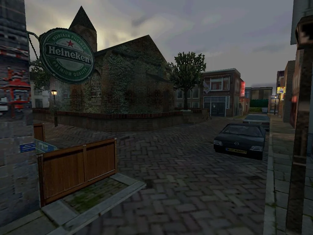 Скриншот  de_downtown для CS 1.6: установка карты, .nav для ботов, оптимизация и настройки сервера