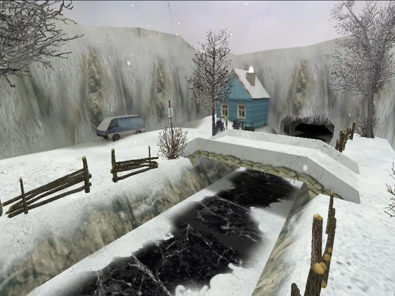 Скриншот  Карта de_kohtpa для CS 1.6: Тактические особенности и стратегия