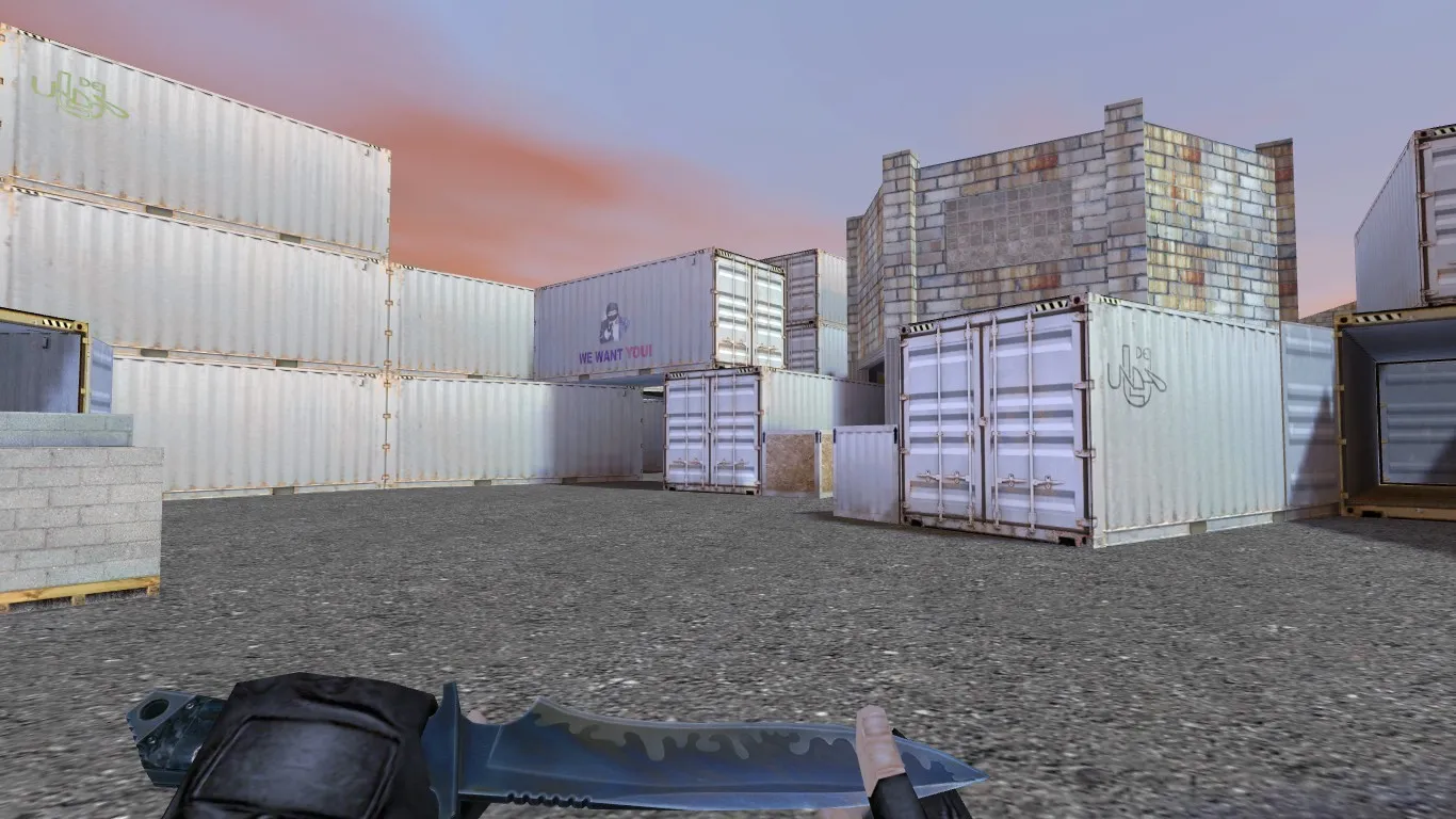 Скриншот Карта de_unload для CS 1.6 - Подробное описание и тактики