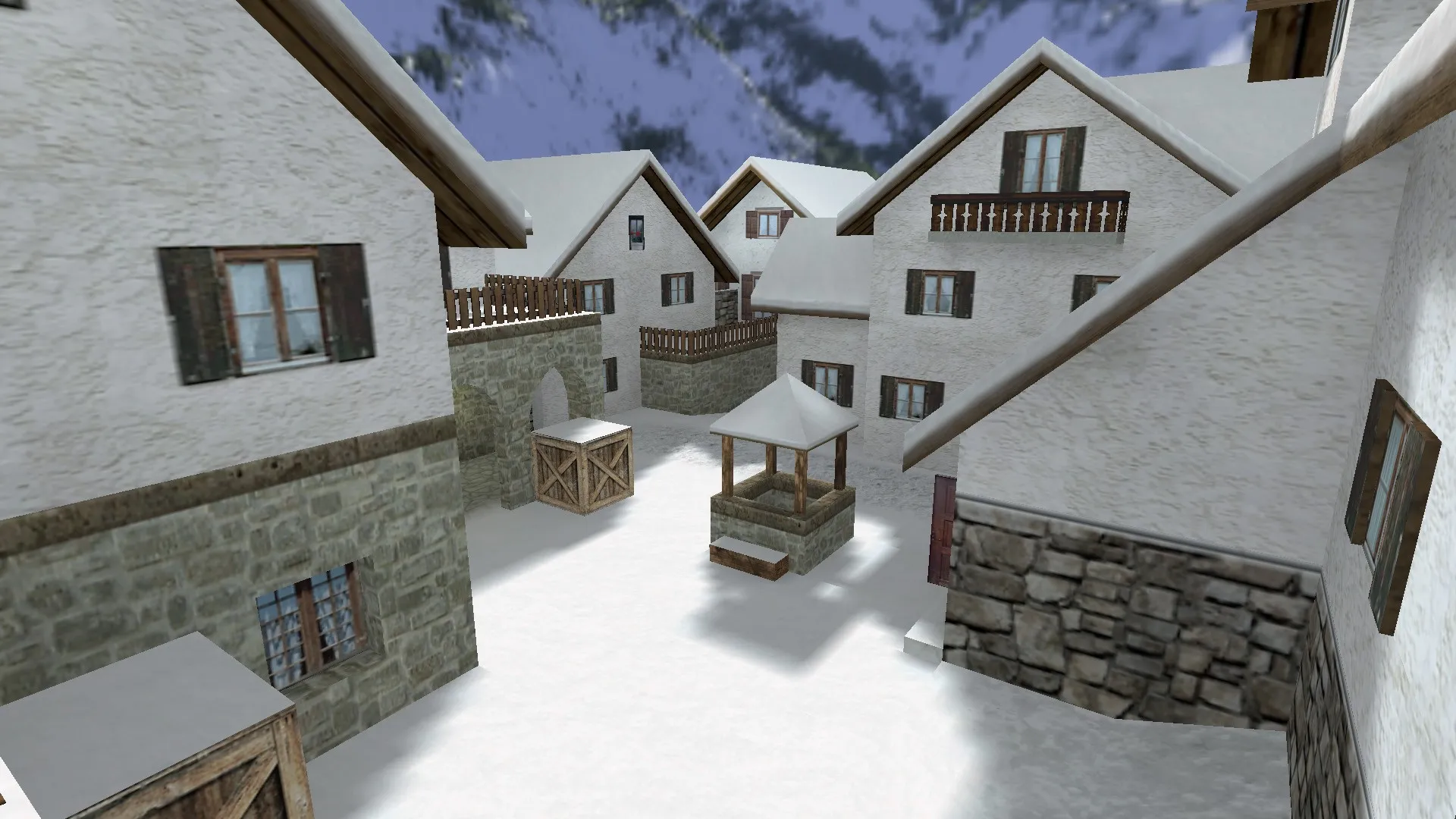 Скриншот Карта de_austria для CS 1.6: точки, маршруты, баланс сторон, .nav для ботов и оптимизация