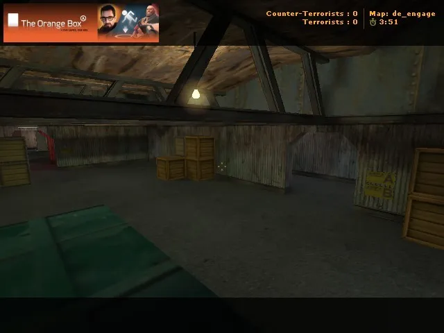 Скриншот  de_engage для CS 1.6: баланс сторон, точки под заходы, .nav для ботов и оптимизация