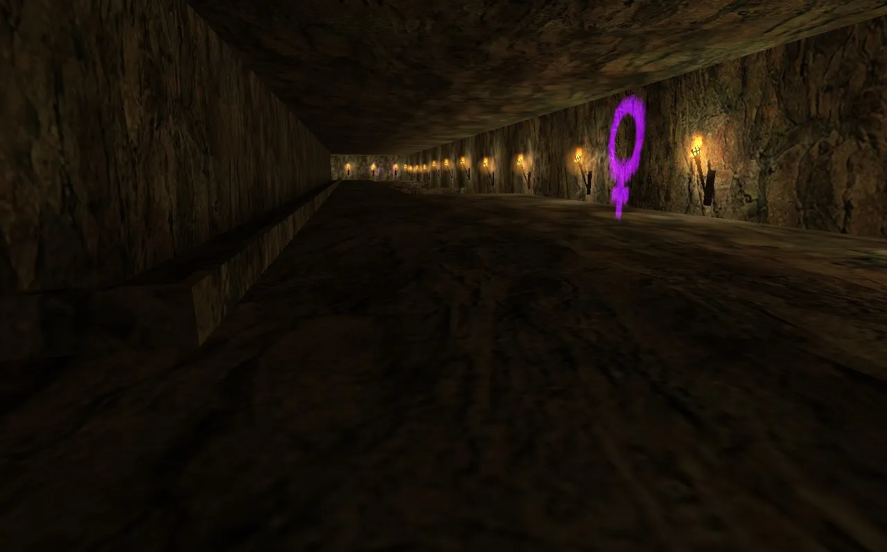 Скриншот  deathrun_old_mine для CS 1.6: карта deathrun, баланс сторон, точки и настройка для сервера