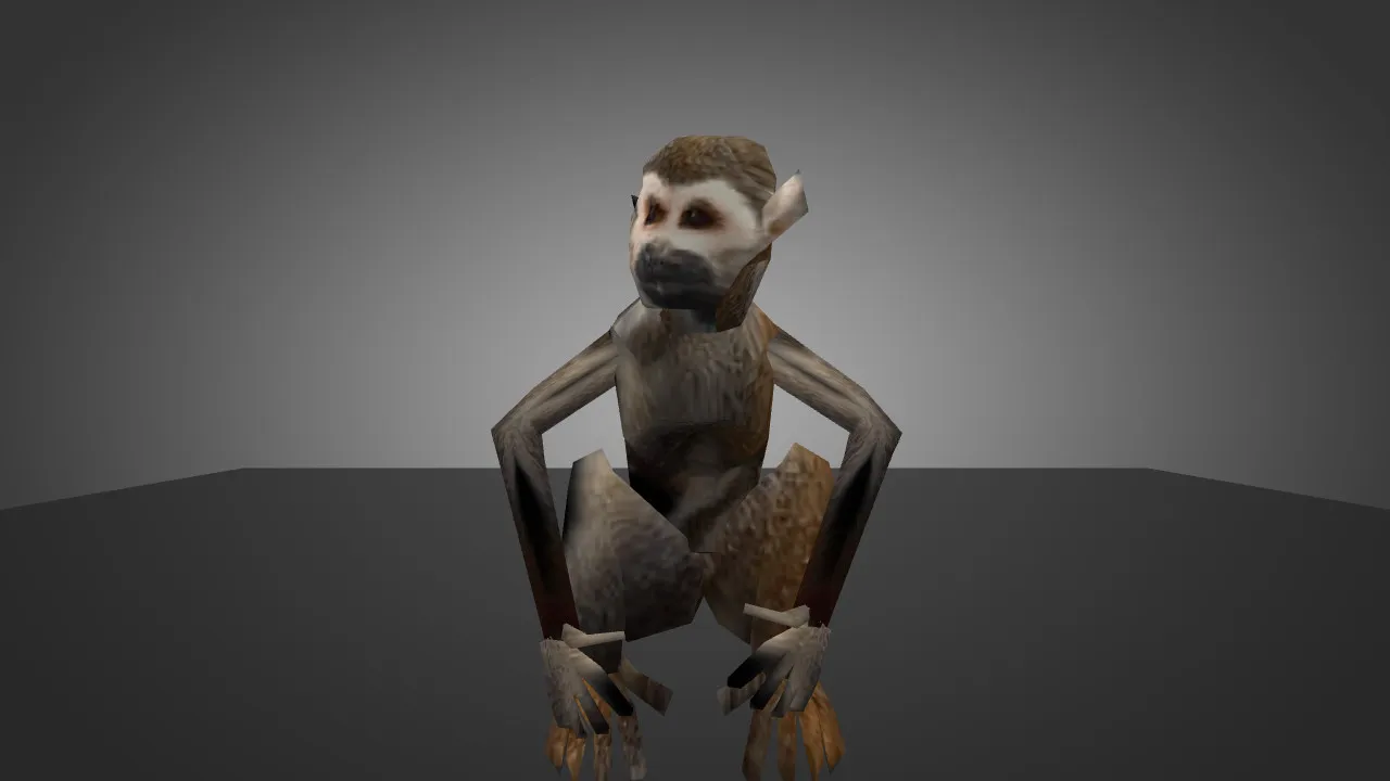 Скриншот Модель «Monkey» для CS 1.6 - Уникальный скин для игроков