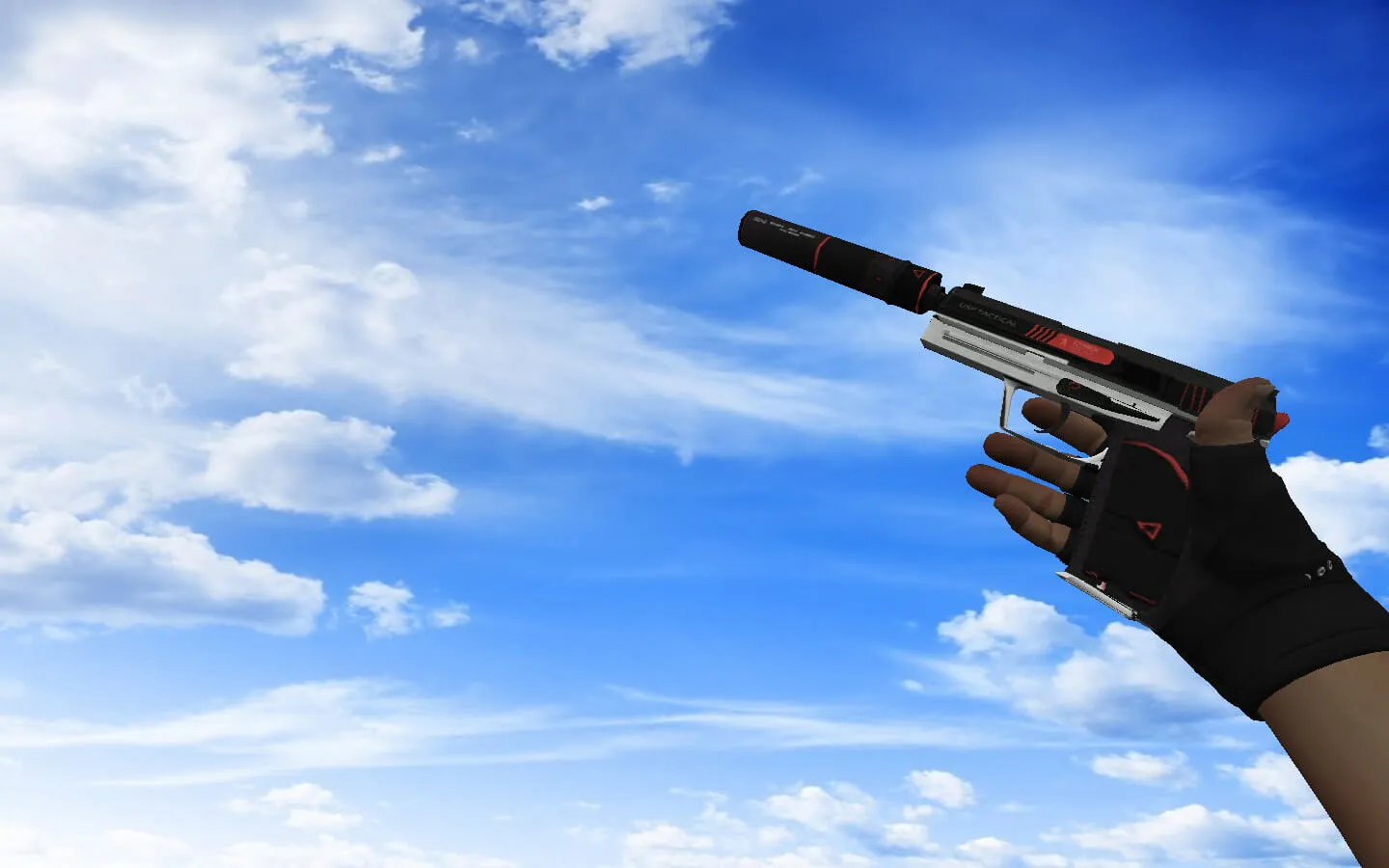 Скриншот  Пак скинов с ☆ Перчатками «Бладхаунд | Зола» для CS 1.6: v_ p_ w_ модели, звуки, осмотр, рабочие руки и ножи