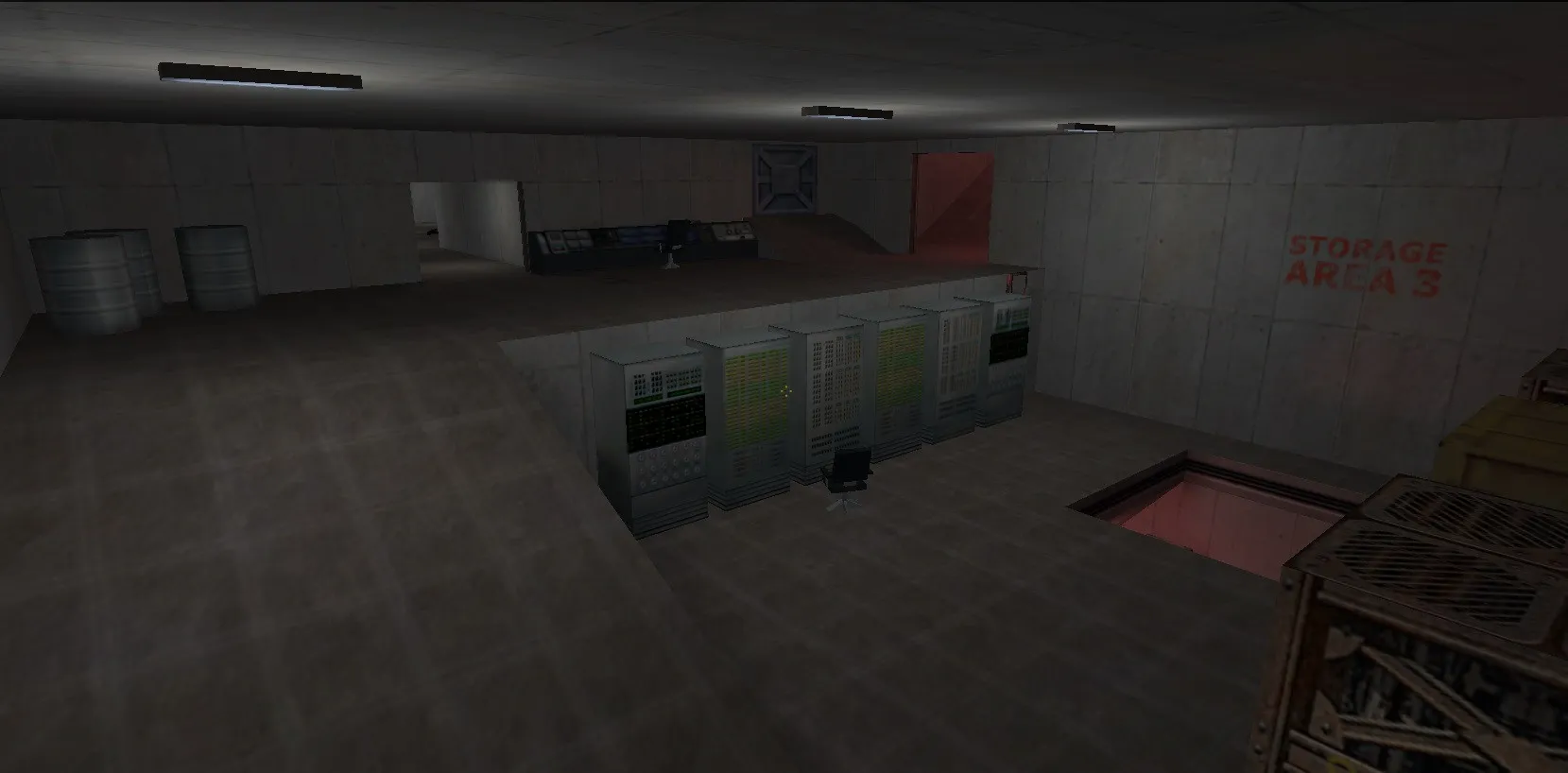 Скриншот  Карта de_moonbasezero для CS 1.6: Тактические особенности и оптимизация