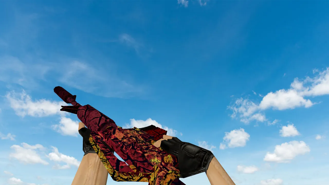 Скриншот Модель «M4A1 Armageddon» v_ & p_ для CS 1.6: звуки, анимация осмотра, текстуры и просмотр модели