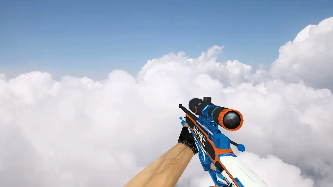 Скриншот Модель AWP Ronin Evolved для CS 1.6 - Оружие с уникальным дизайном