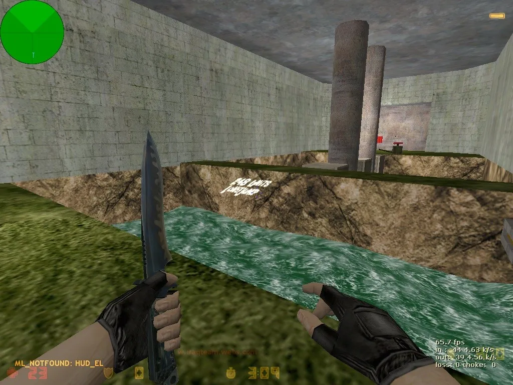 Скриншот  deathrun_witsheadquarter1 для CS 1.6: тактика, точки, .nav и оптимизация карты