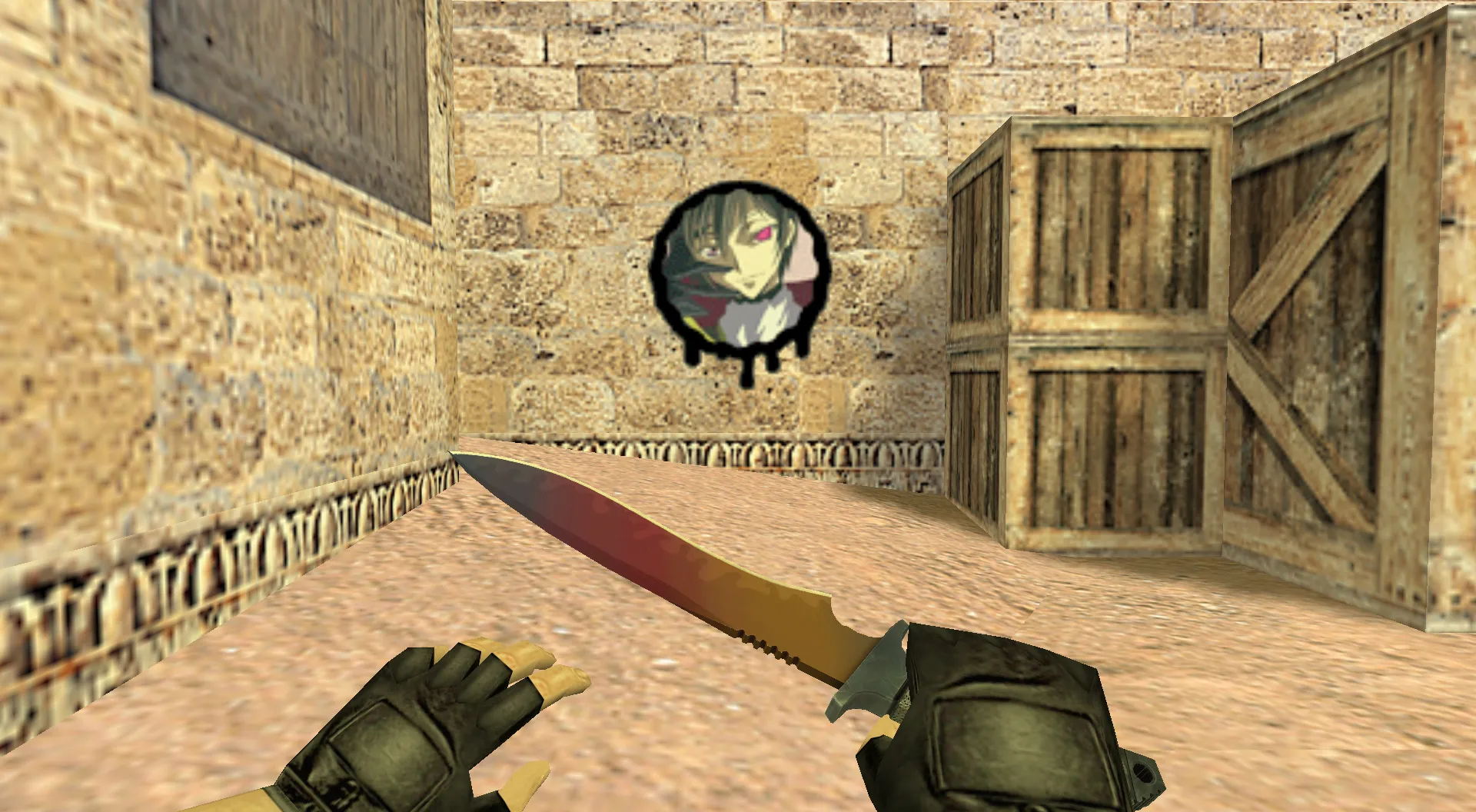 Скриншот Граффити «Лелуш Ламперуж» для CS 1.6 - Украсьте игру уникальным стилем