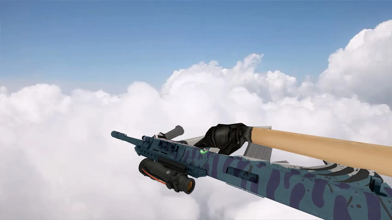 Скриншот Модель AUG Piranha для CS 1.6 - Уникальный скин