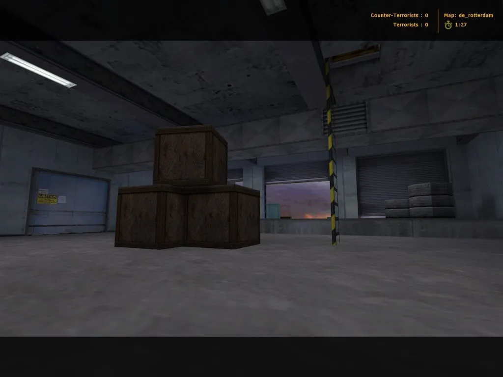 Скриншот  Карта de_rotterdam для CS 1.6 – Подробный обзор и тактики