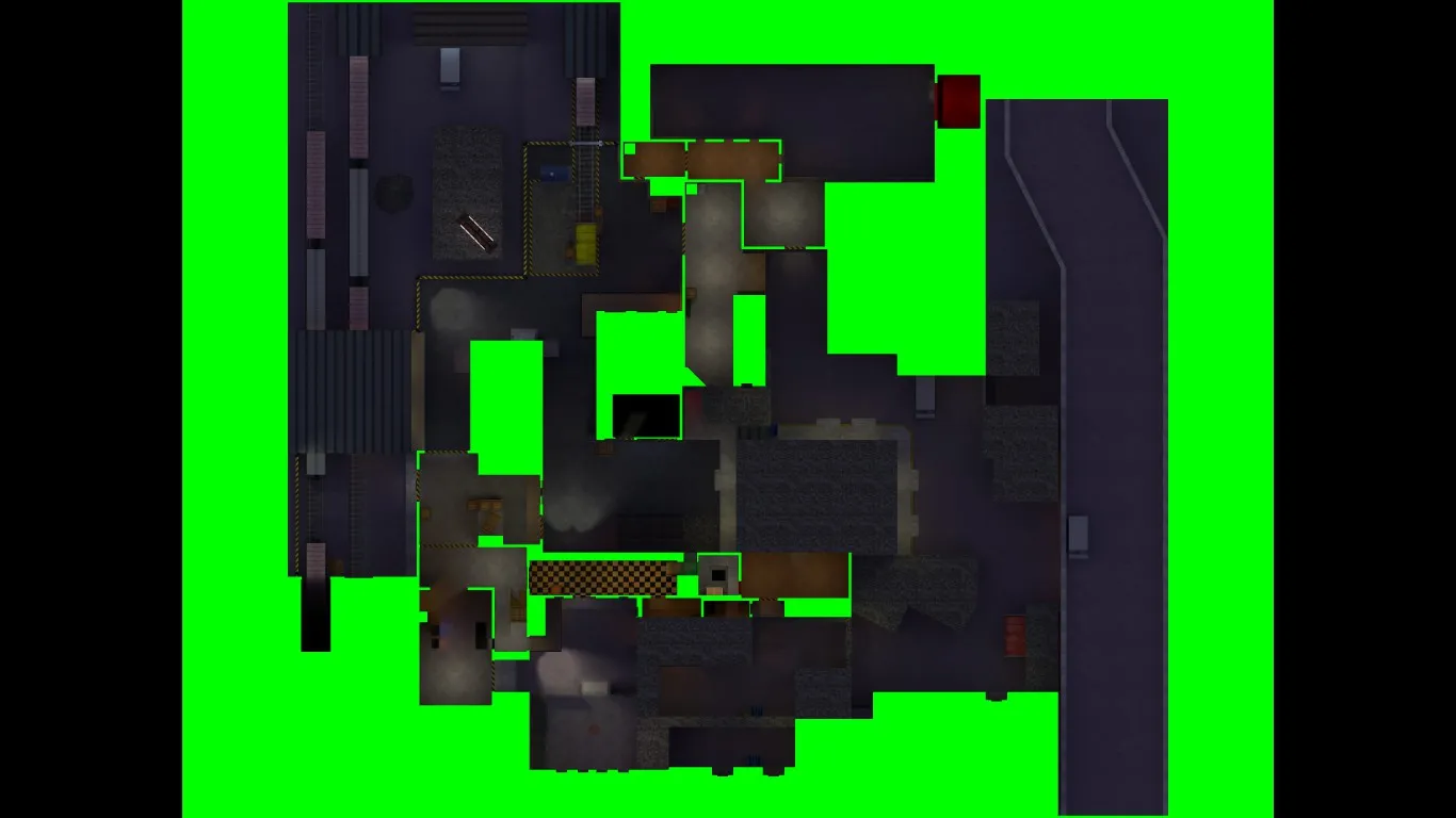 Скриншот  de_cashalley для CS 1.6: обзор карты, точки, .nav для ботов и настройка под стабильный FPS