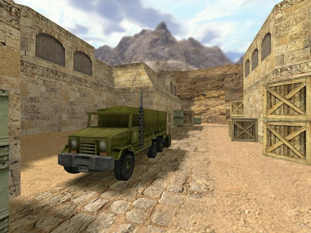 Скриншот de_blackdust карта для CS 1.6: тактика сторон, точки, .nav и оптимизация wpoly/epoly