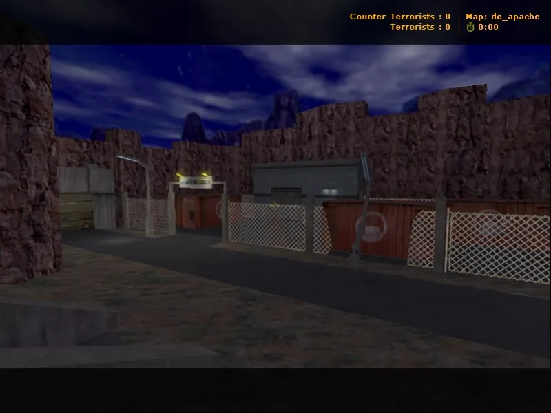 Скриншот  Карта de_apache для CS 1.6: точки, маршруты, .nav для ботов и оптимизация wpoly/epoly