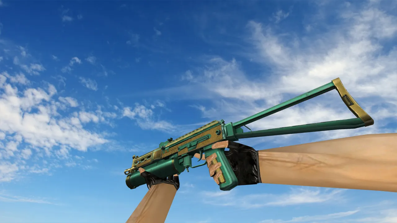 Скриншот Модель «PP-19 Bizon Vacuum» для CS 1.6 - Качественные текстуры и анимация